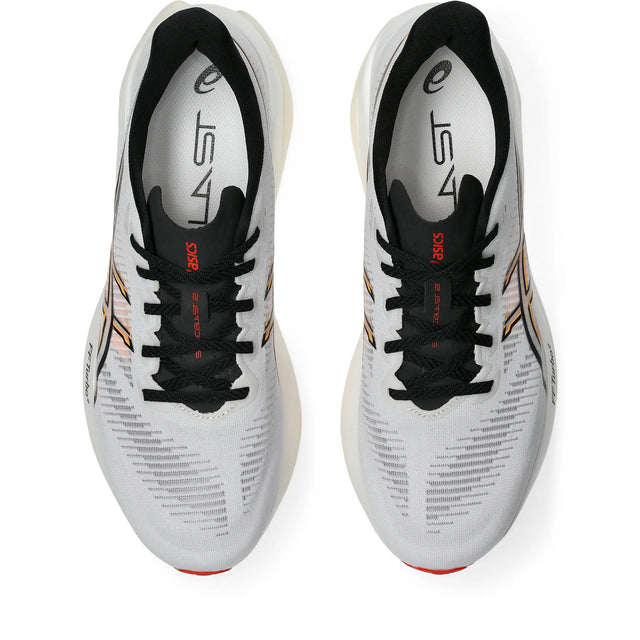 ASICS Sonicblast 2 Men's, White and Orange - top view