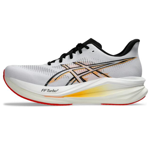 ASICS Sonicblast 2 Men's, White and Orange - medial view