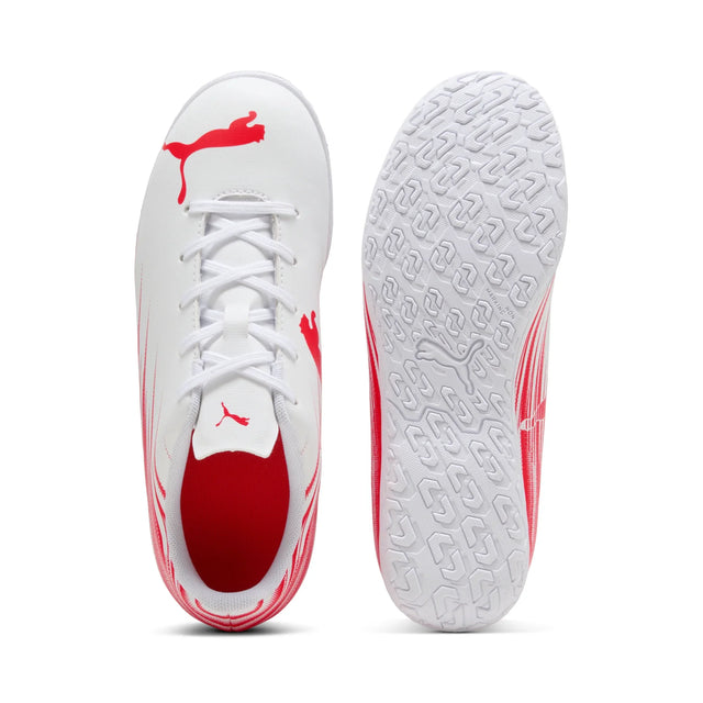 Puma Attacanto II IT JR - Puma White / Ultra Red
