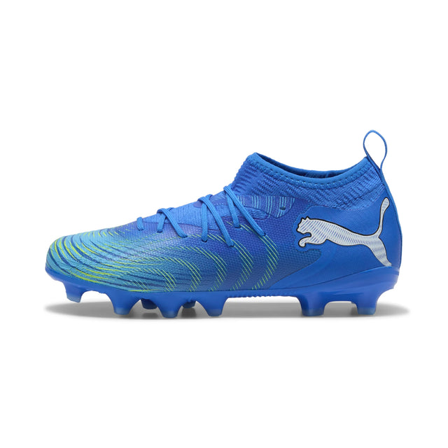 Puma Future 9 Match FG/AG junior - Blue, side view 1