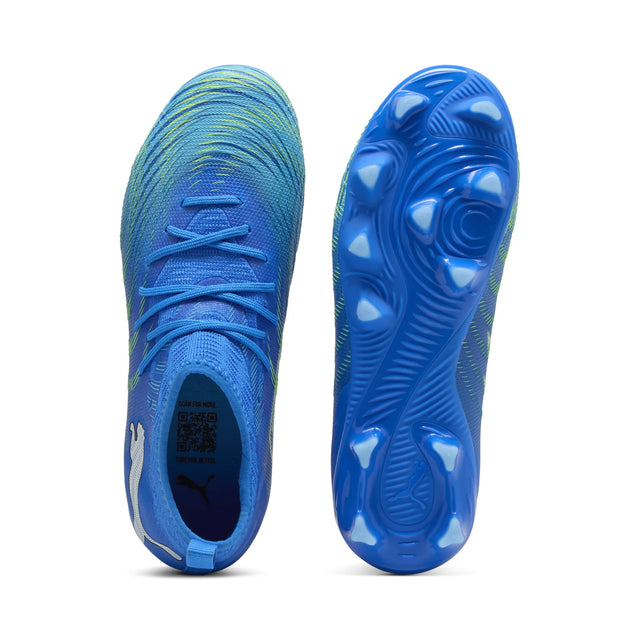 Puma Future 9 Match FG/AG junior - Blue, side view 2