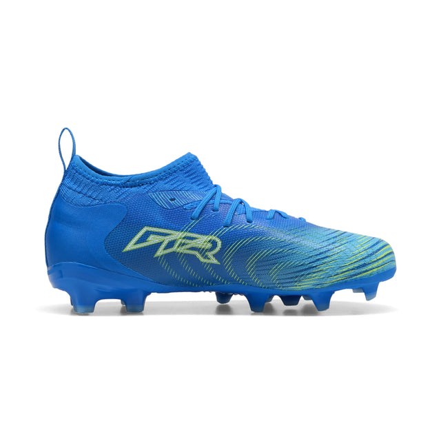 Puma Future 9 Match FG/AG junior - Blue, side view 3