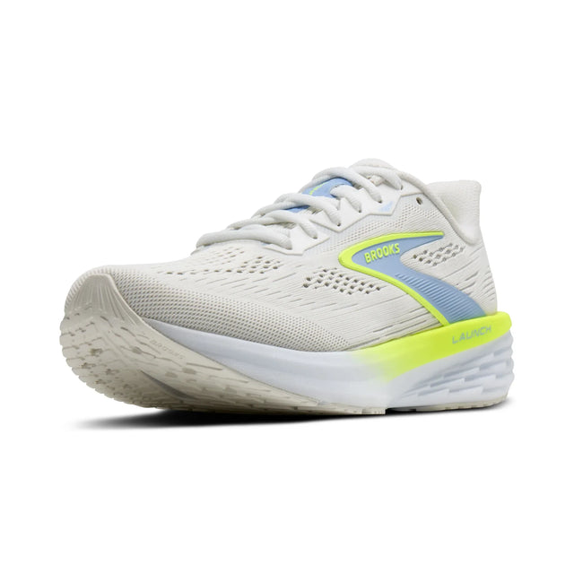 Brooks Launch 12 chaussures de course à pied femme - White / Open Air / Nightlife