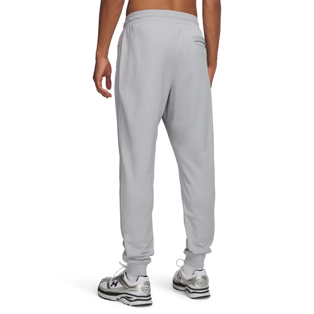 UA Sportstyle pantalon de jogging pour homme Mod Gray / Blanc - détail