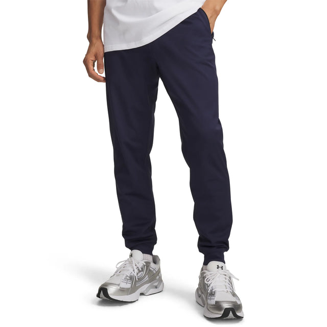 UA Sportstyle pantalon de jogging pour homme Midnight Navy / Noir - détail