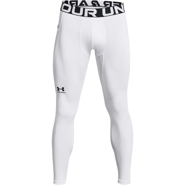 UA ColdGear legging de compression pour homme Blanc / Noir