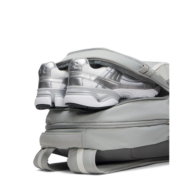 Under Armour Hustle 6.0 Backpack - Titanium / Clay Green