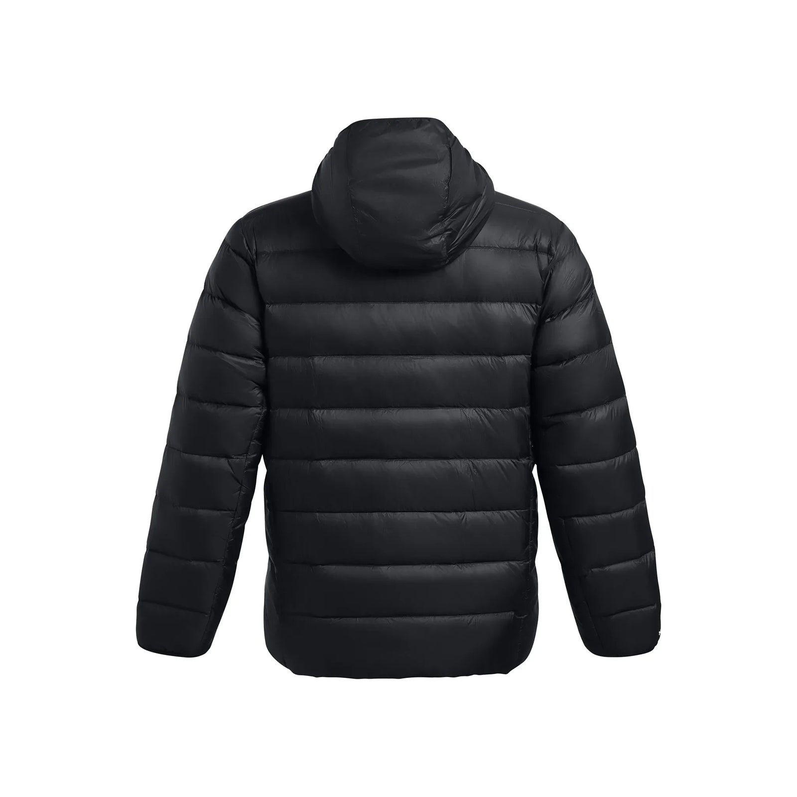 UA Legend Down manteau en duvet à capuchon pour homme Noir / Blanc - dos