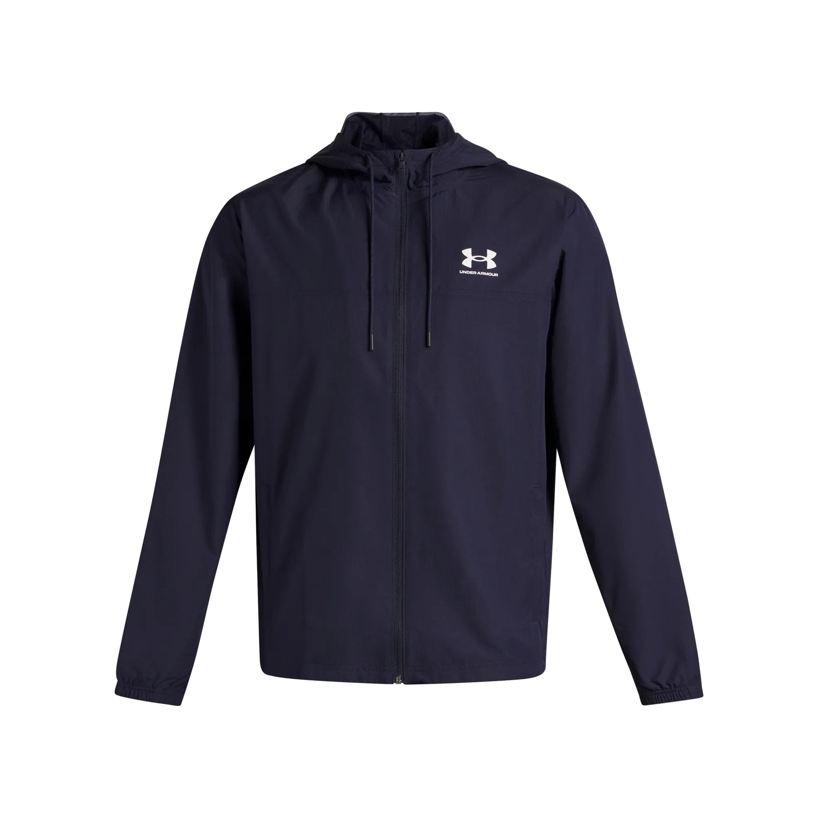 UA Rival Woven men's windbreaker Midnight Navy / White