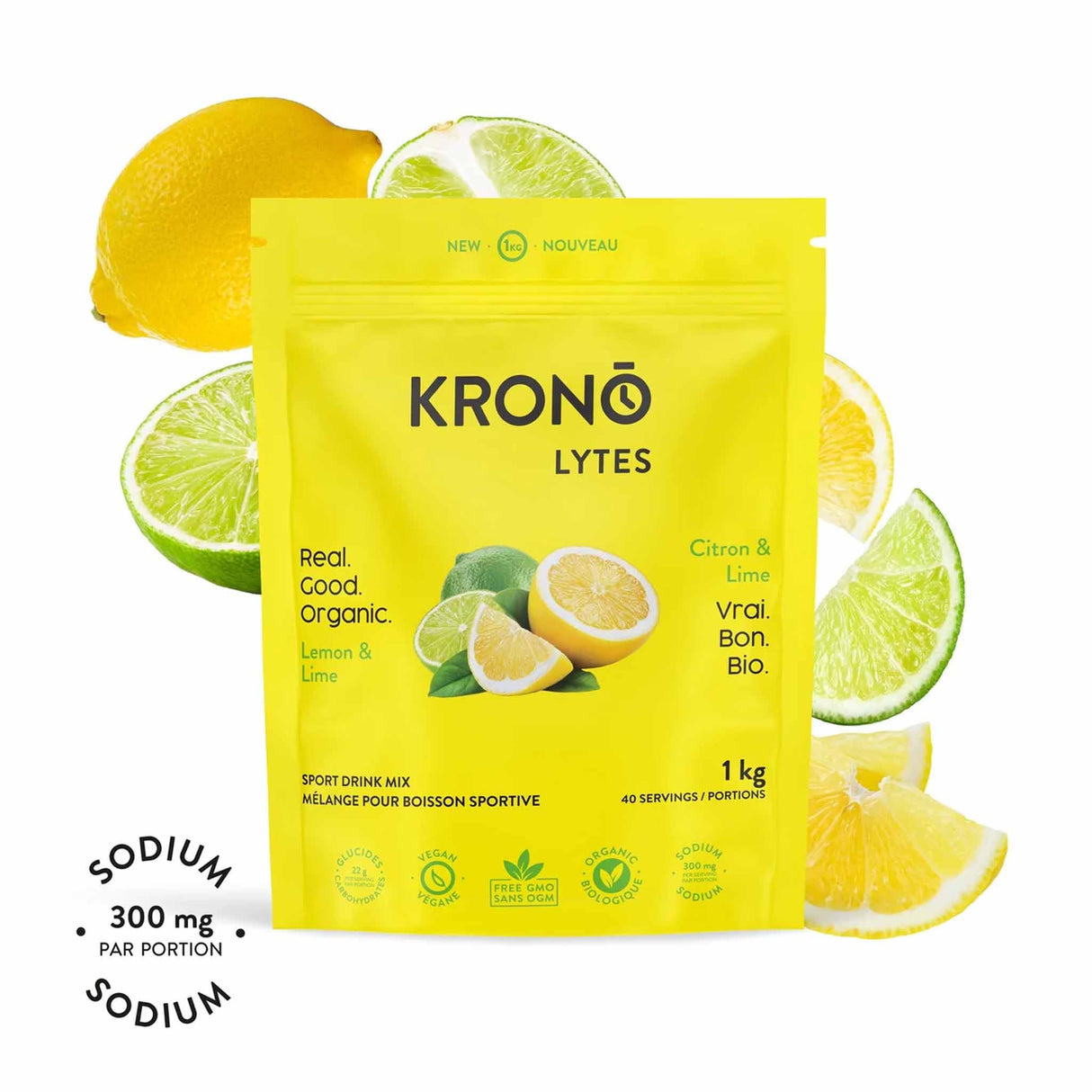 Krono Electrolytes Lemon & Lime - 1kg