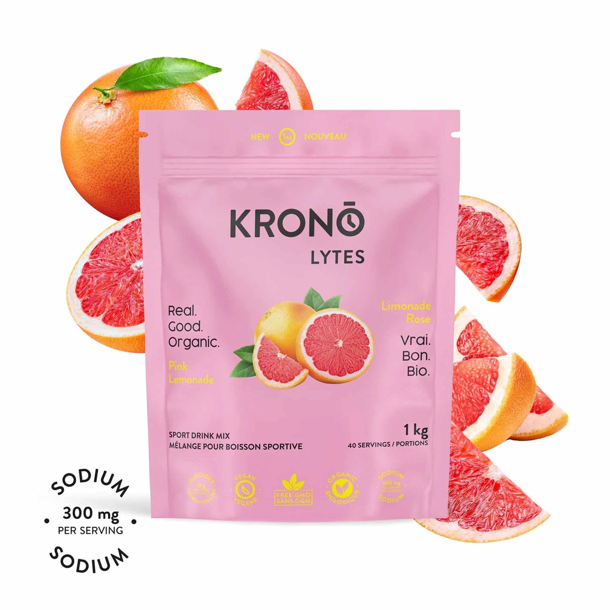 Krono Nutrition Electrolytes Pink Lemonade - 1 kg
