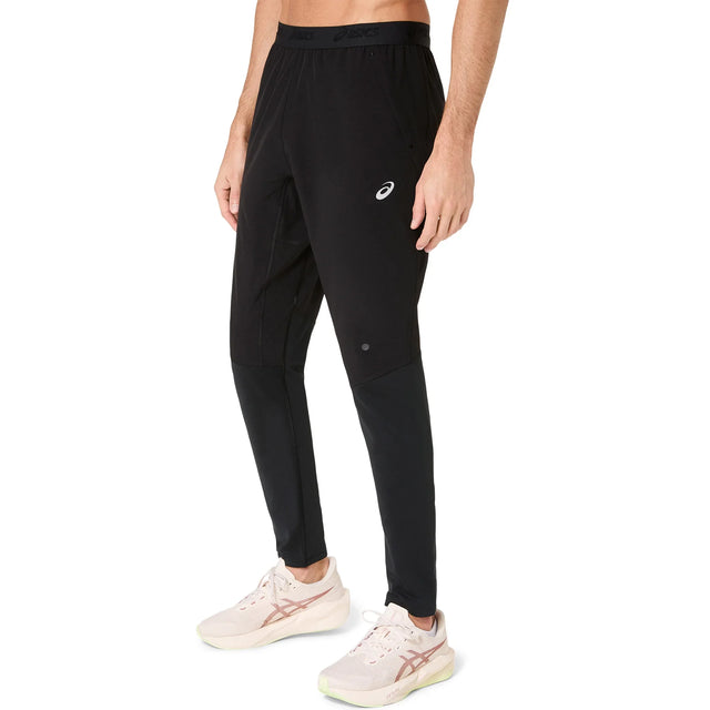 Pantalon de course à pied d'hiver ASICS Road Winter noir pour homme