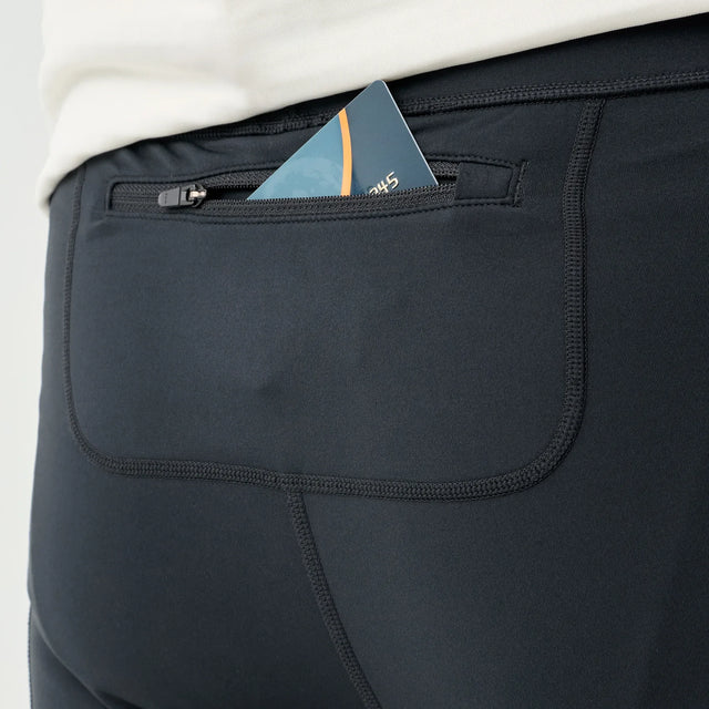 Brooks Momentum Thermal running tight for men – Black (detail 1)
