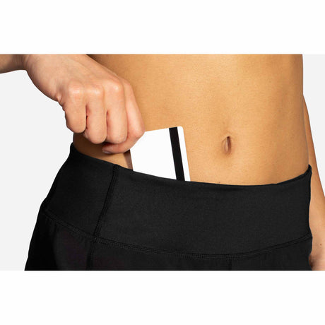 Brooks Chaser 7-inch short de course à pied pour femme - Black