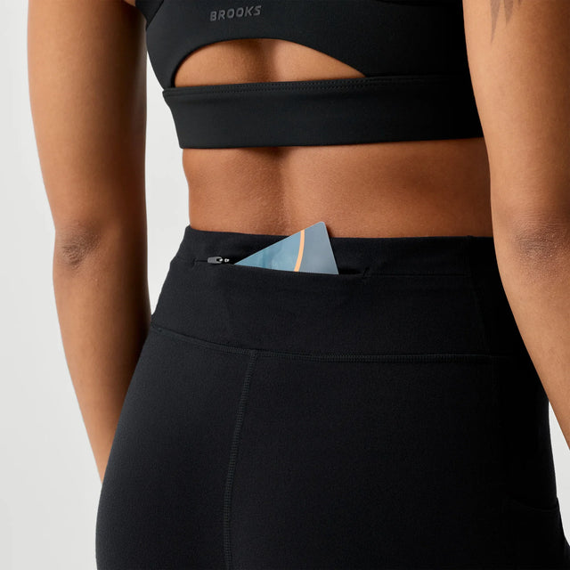 Brooks Momentum Thermal collant de course à pied pour femme – Noir (détail 2)