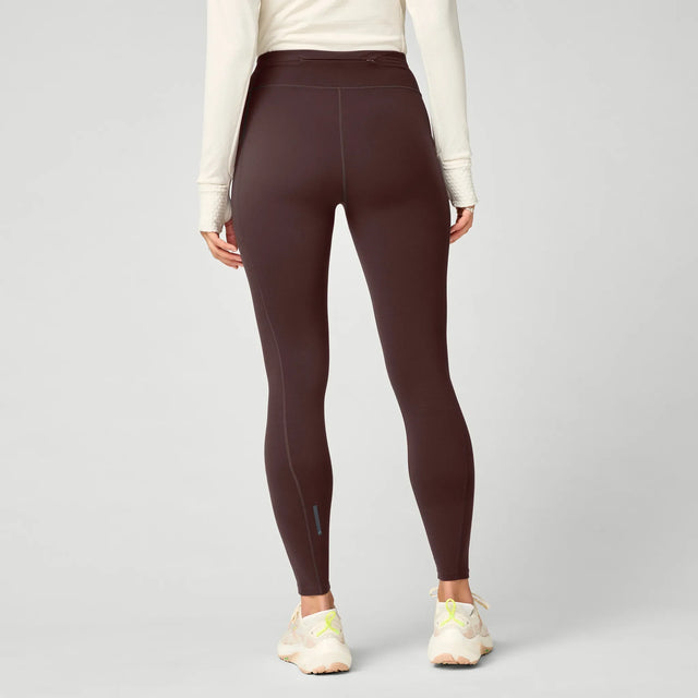 Brooks Momentum Thermal collant de course à pied pour femme – Cacao (vue arrière)