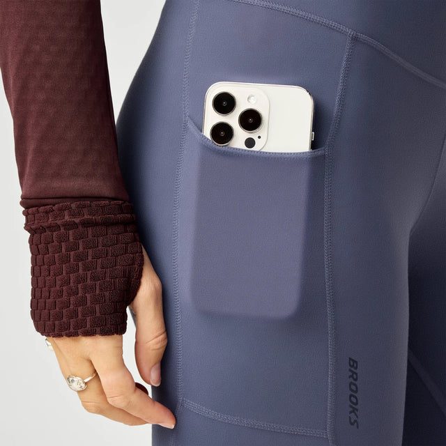 Brooks Momentum Thermal collant de course à pied pour femme – Nuit (détail 1)
