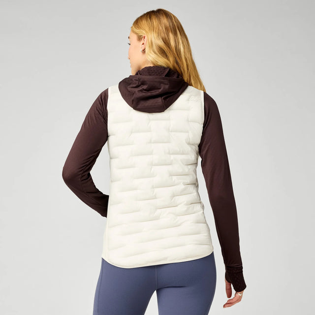 Brooks Momentum Thermal veste sans manches de course à pied pour femme – Os (vue arrière)