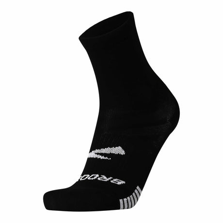Brooks Ghost Crew 2-pack chaussettes de course à pied unisexes - Noir / Blanc