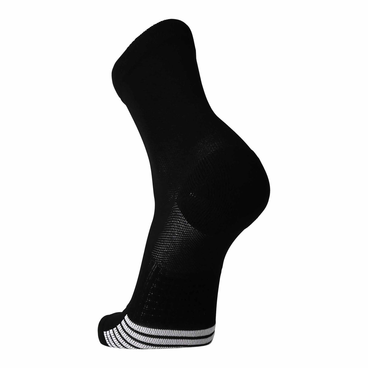 Brooks Ghost Crew 2-pack chaussettes de course à pied unisexes - Noir / Blanc