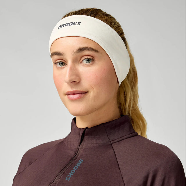 Brooks Momentum Thermal bandeau de course à pied – Os (vue avant)