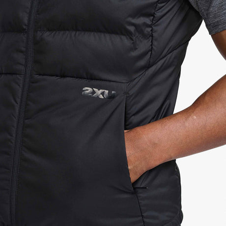 2XU Commute Packable veste de course sans manches pour homme - Noir