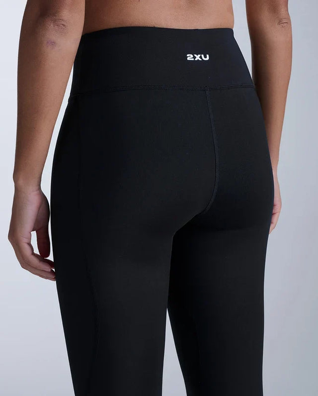 2XU Core Hi-Rise high-waisted compression tights for women - Black / Silver