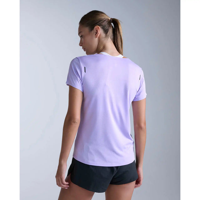 2XU Light Speed Tech t-shirt femme - Lavender / Lavender Reflective