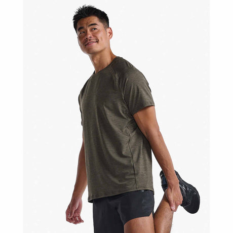 2XU t-shirt Motion Tee de course à pied pour homme - Flint