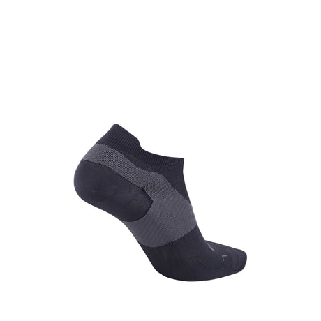2XU Vectr Ultralight No Show chaussettes courtes de course à pied - Titane / Noir