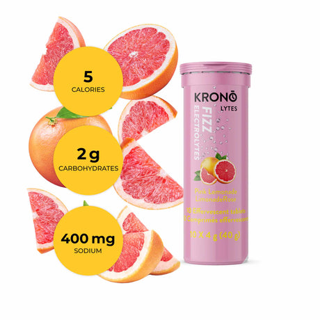 Krono Nutrition Fizz Electrolyes Pink Lemonade
