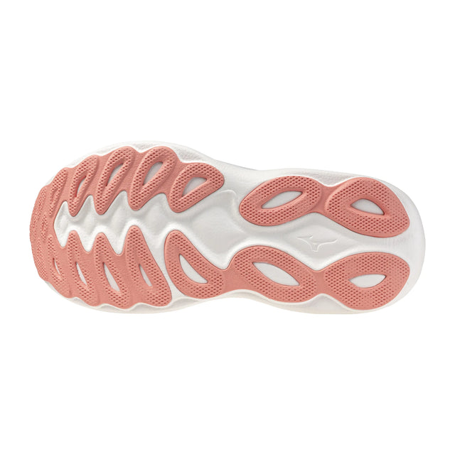 Mizuno Wave Sky 9 femme - GF White / Desert Flower
