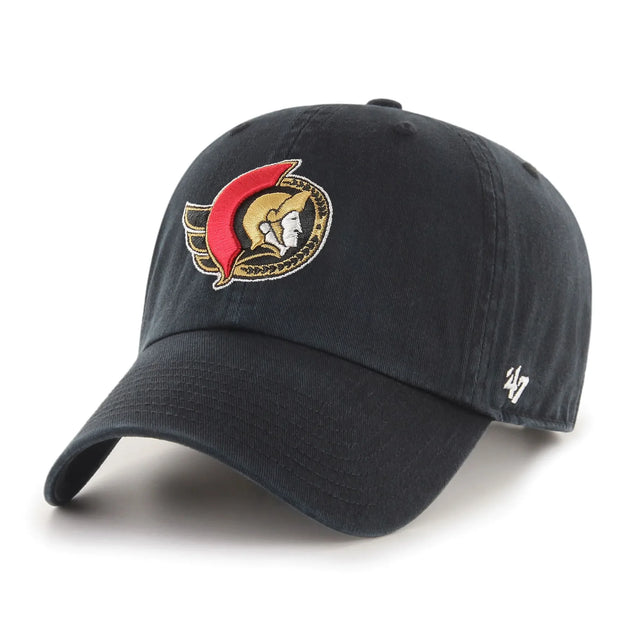 47 Brand Clean Up Cap Ottawa Senators - Black