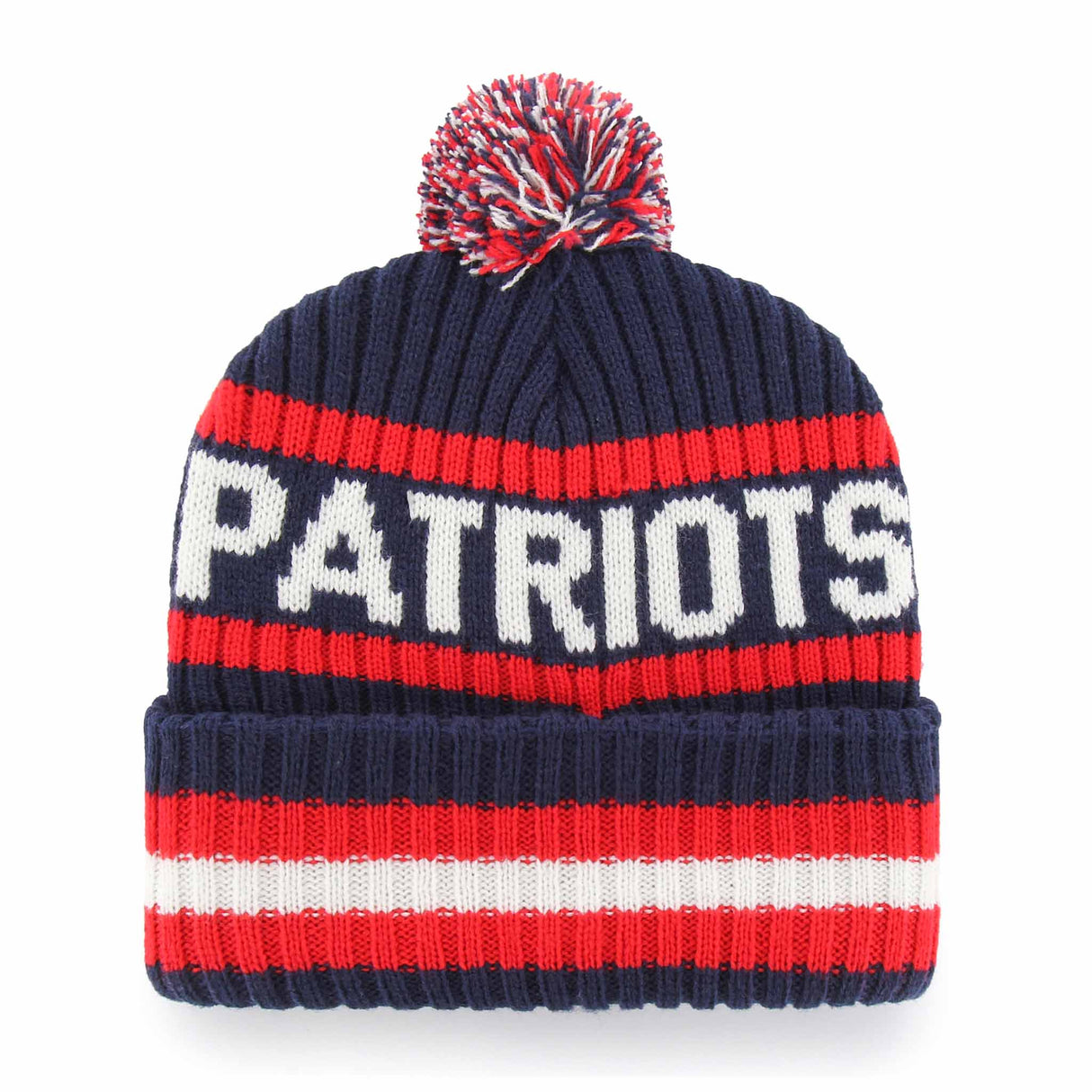 47 Brand 47 Brand Tuque a pompon Bering NFL New England Patriots