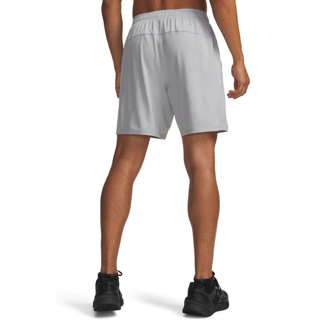 UA Tech Vent short 7 po pour homme Mod Gray / Noir - dos
