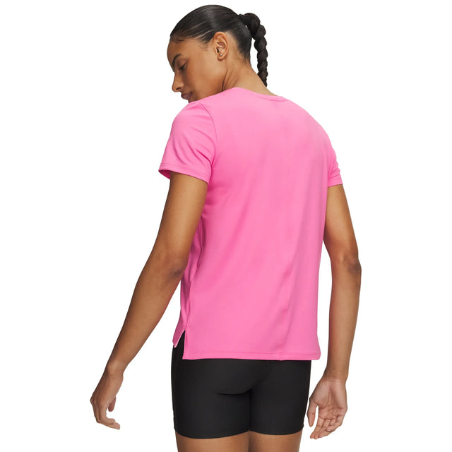 UA Vanish t-shirt à manches courtes pour femme Pink Frenzy / Prime Pink - dos