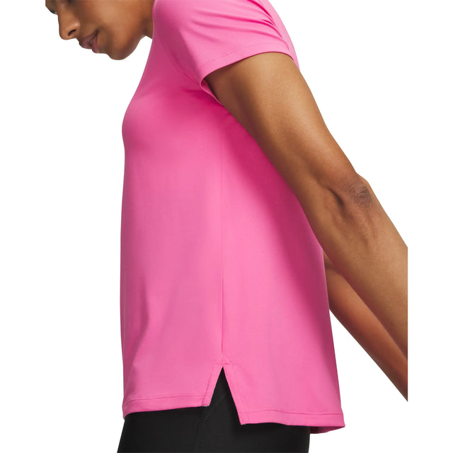 UA Vanish t-shirt à manches courtes pour femme Pink Frenzy / Prime Pink - détail