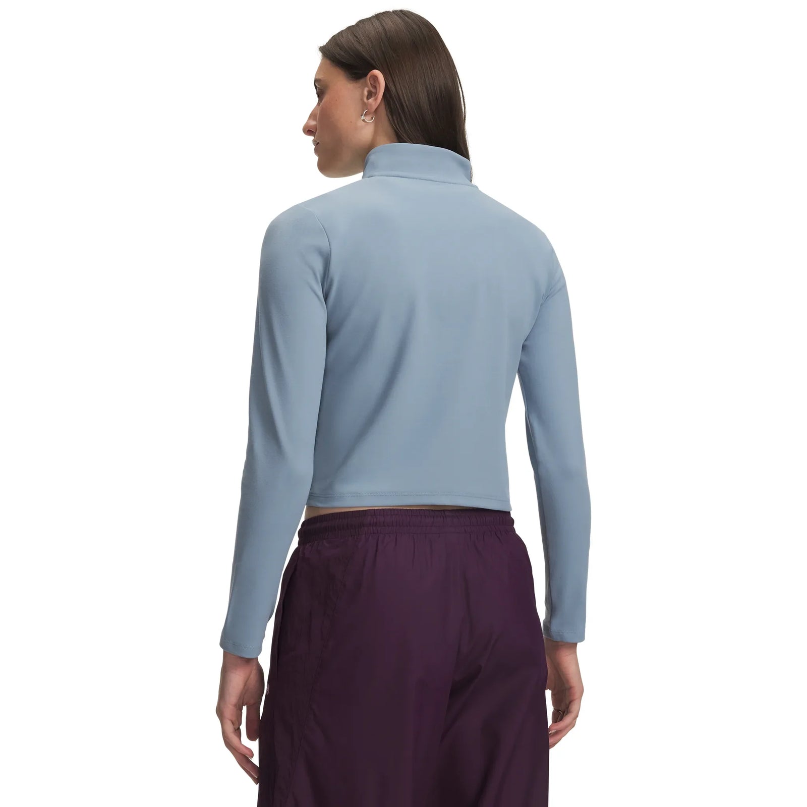UA Motion chandail demi-zip pour femme Blue Wind / Blue Fog - dos