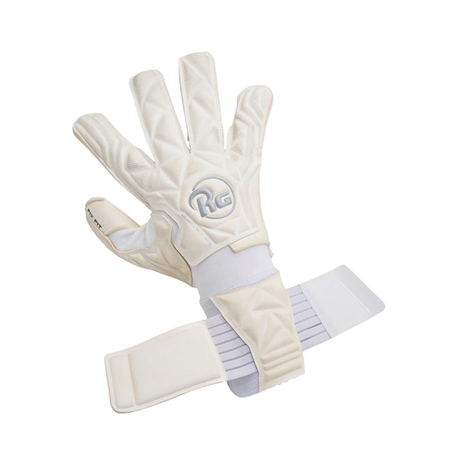 RG Aegix 26-27 goalkeeper gloves, white - view 1