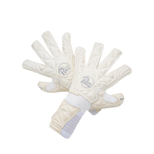 RG Aegix 26-27 goalkeeper gloves, white - view 4