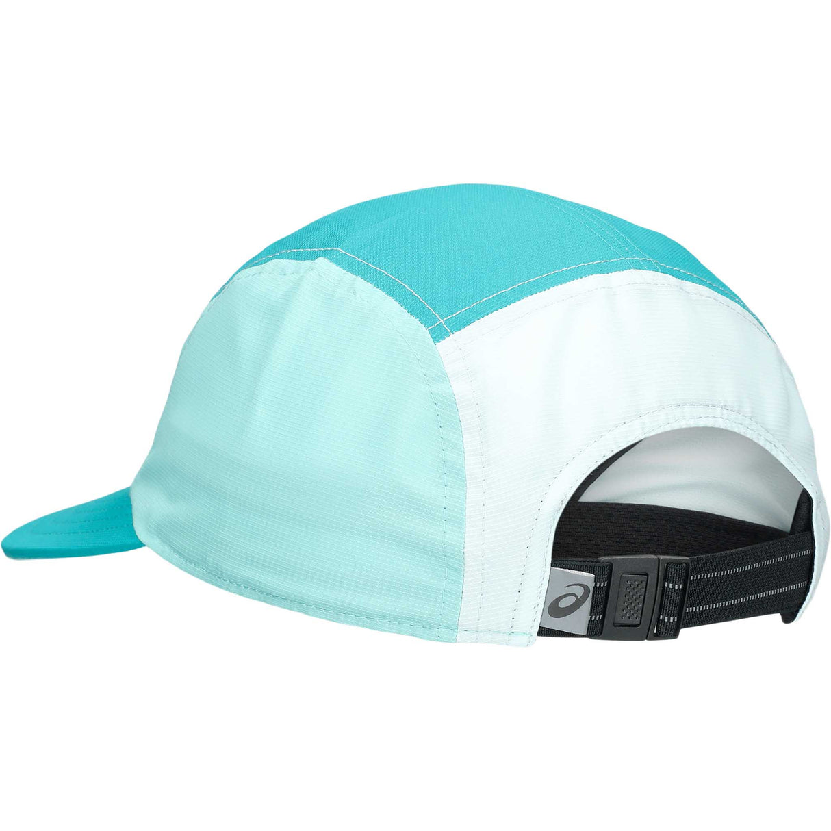 ASICS casquette de course a 5 panneaux unisexe dos - Wave Teal / Oasis Green / Soothing Sea
