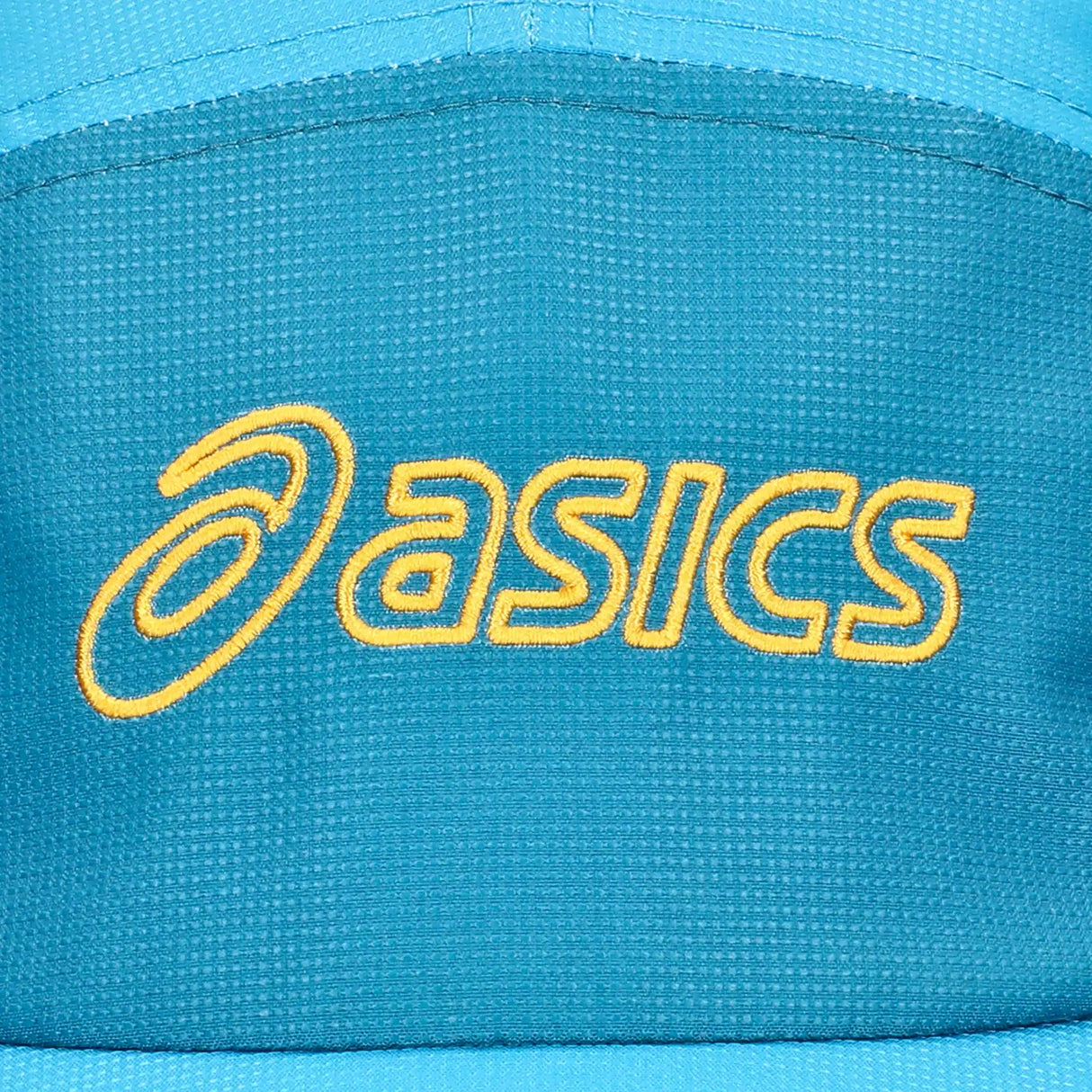 ASICS casquette de course de performance à 5 panneaux - Bleu égéen / Sarcelles foncées