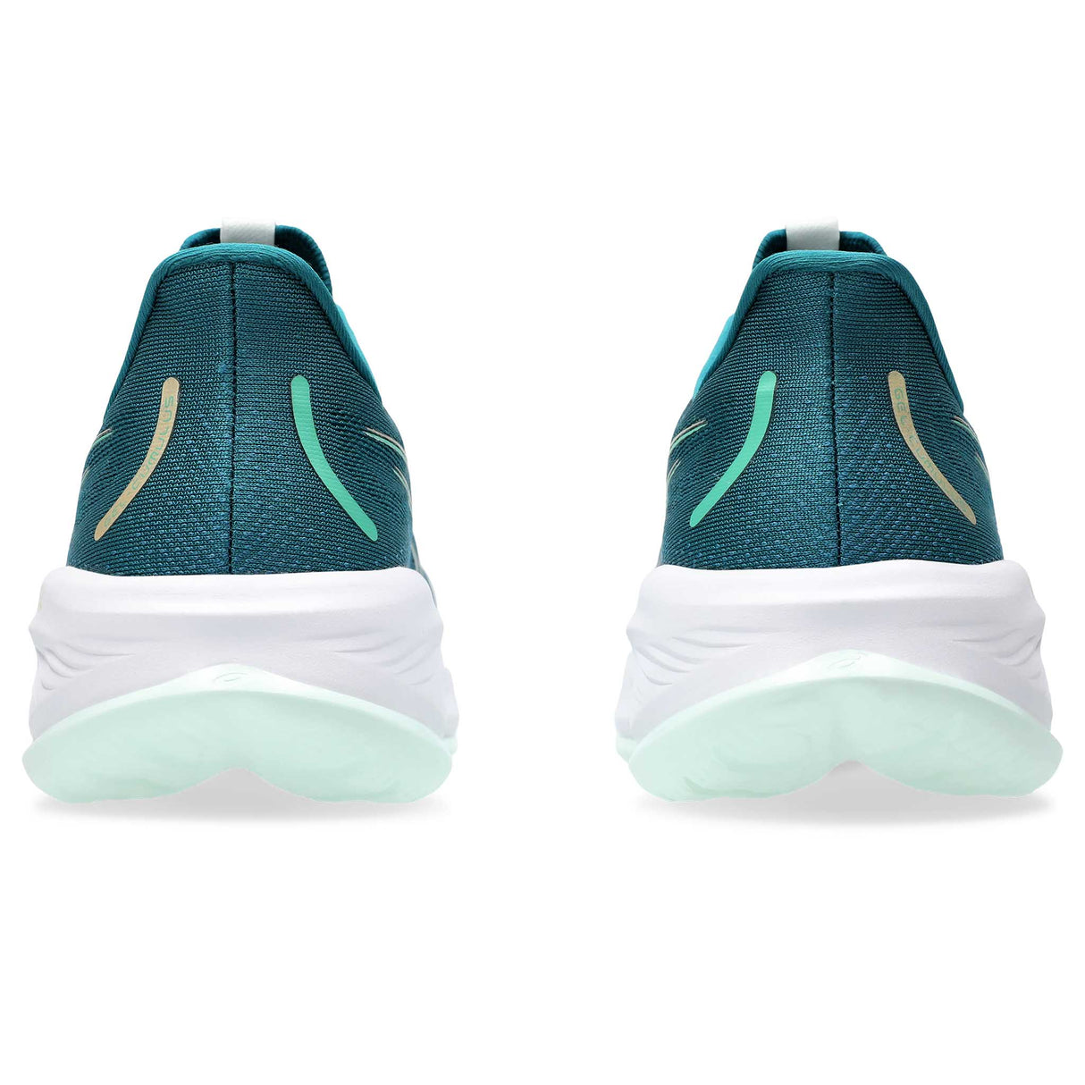 ASICS Gel Cumulus 26 chaussures de course à pied pour femme talons - Rich Teal / Pale Mint
