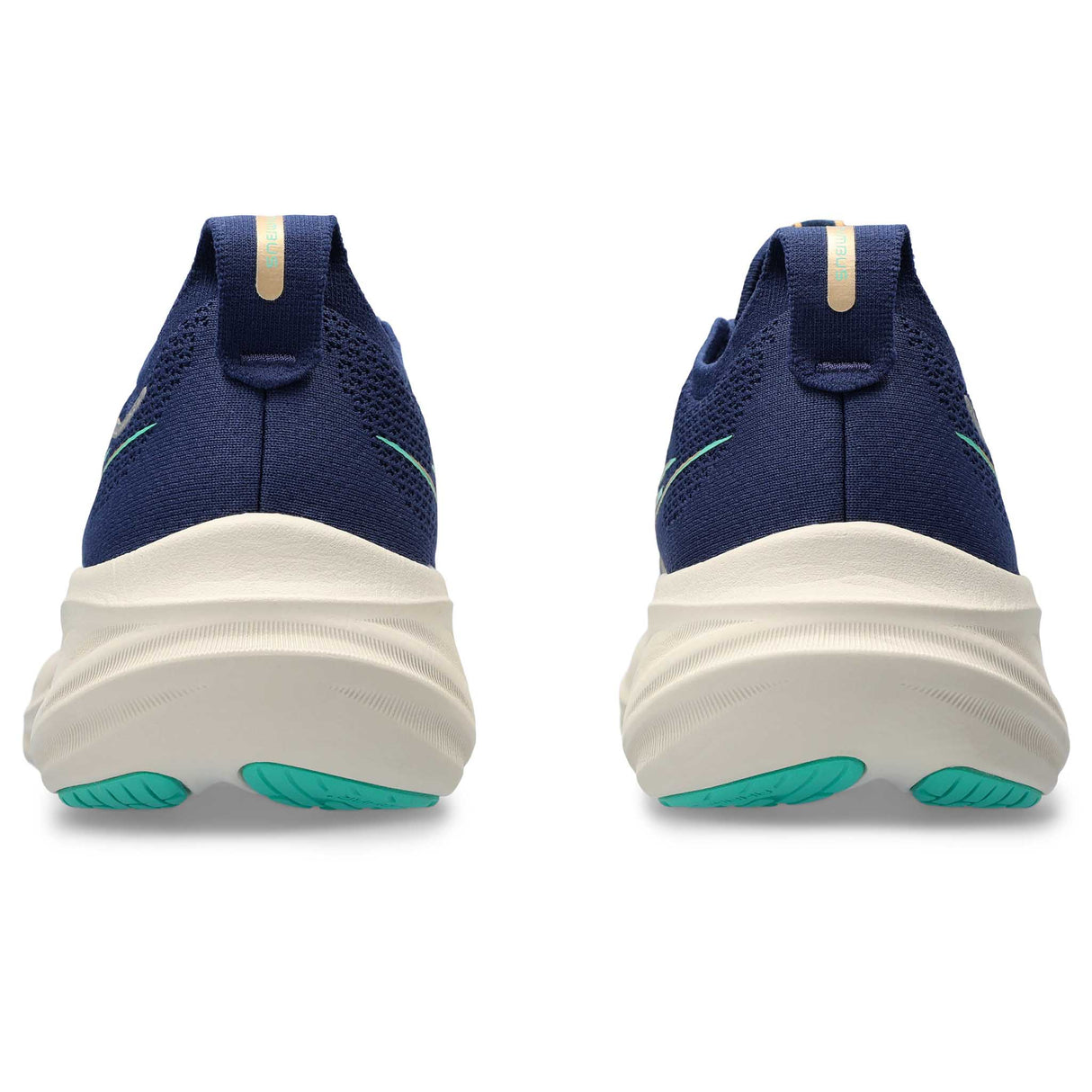 ASICS Gel Nimbus 26 souliers de course femme talon - Blue Expanse/Aurora Green