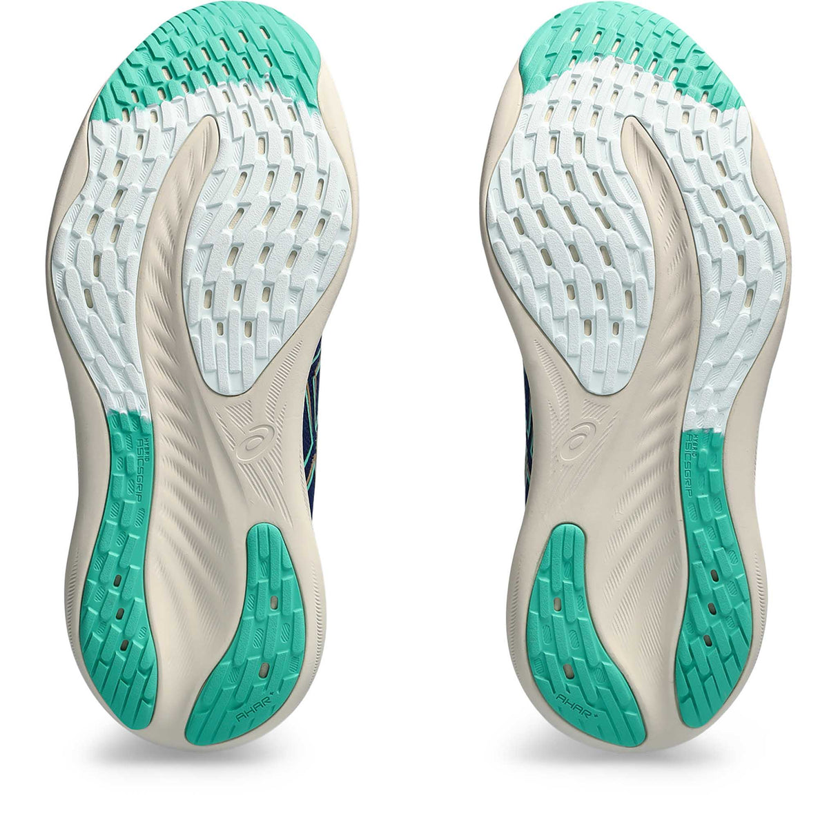 ASICS Gel Nimbus 26 souliers de course femme semelle - Blue Expanse/Aurora Green