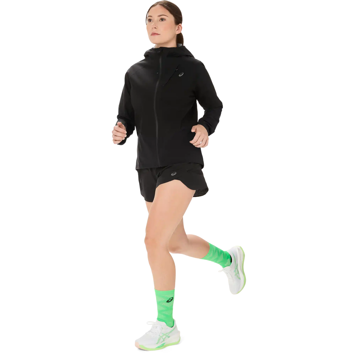 ASICS Metarun Legend Jacket de course à pied pour femme - Noir performance