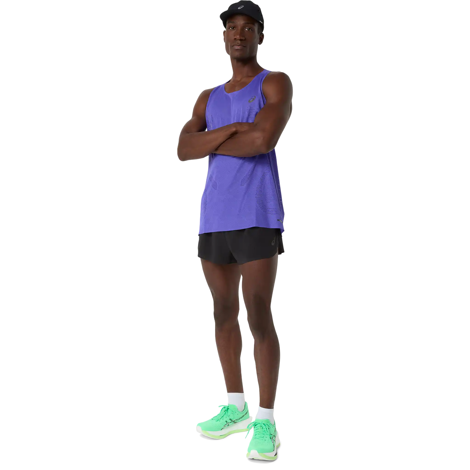 ASICS Metarun Split short de course à pied homme - Noir performance