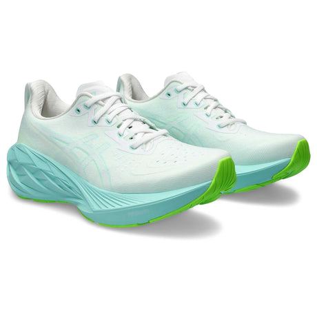 ASICS Novablast 4 chaussures de course à pied pour femme paire - White / Illuminate Mint