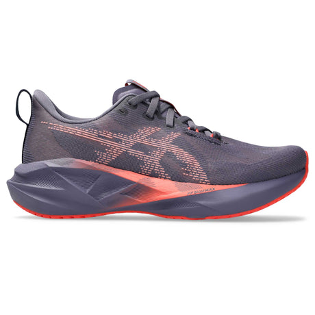 ASICS Novablast 5 chaussures de course femme - Greyish Purple / Coral Reef