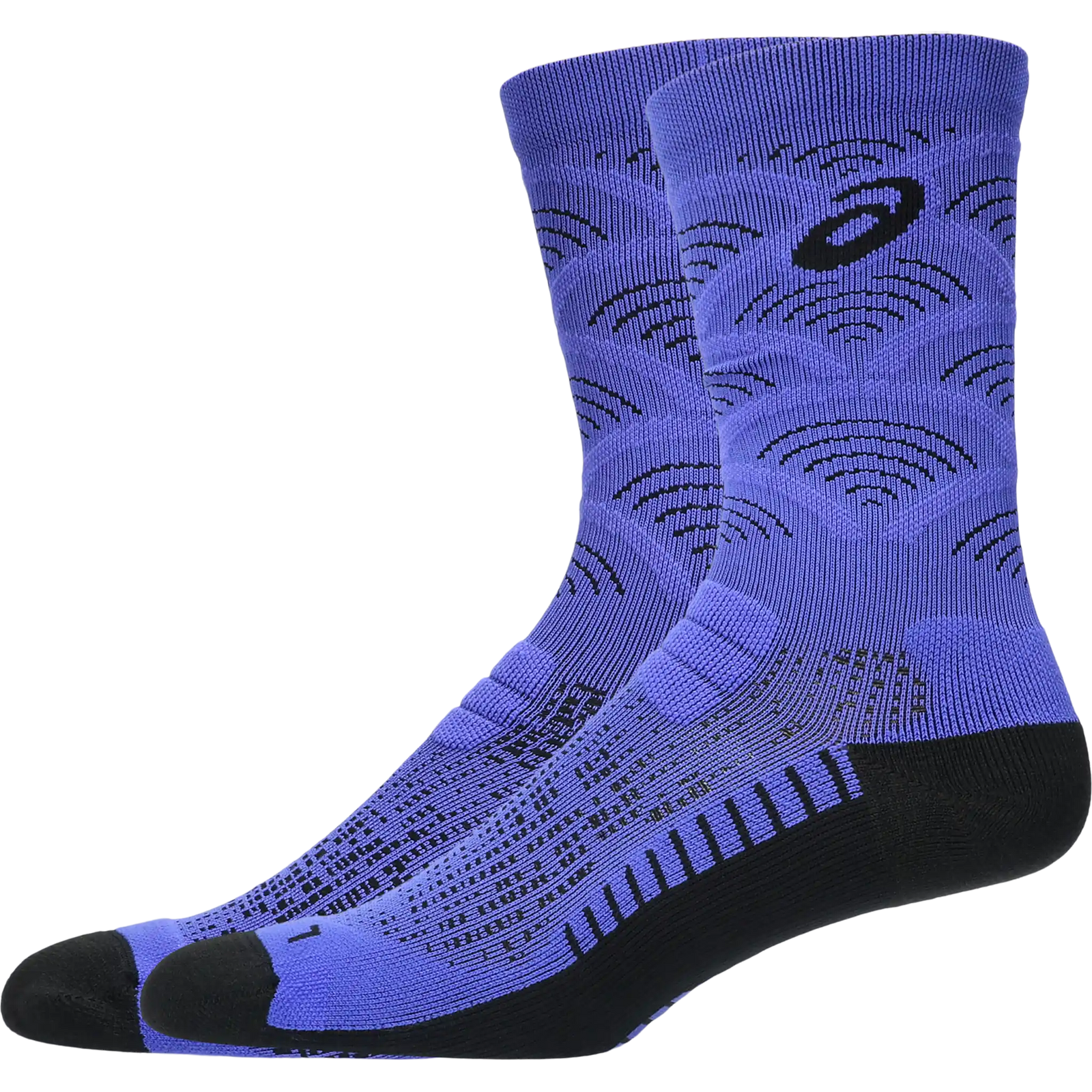 ASICS Performance Run Sock Crew chaussettes mi-mollet - Explosion de Cobalt
